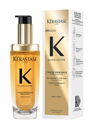 Універсальна термозахисна олія для волосся
kerastase elixir ultime l’huile originale. 75 ml l’huile originale. 75 ml.