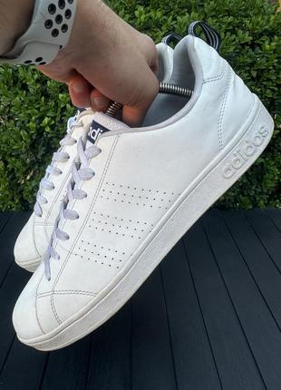Adidas advantage trainer low white кроссовки оригинал 44 размер белые 3