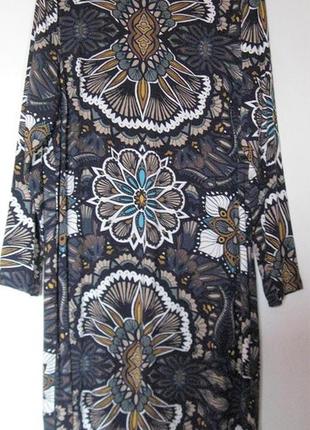 Плаття яскраве в принт віскоза
