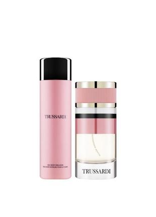 Набор trussardi парфюмированная вода и парфюмированная эмульсия для тела