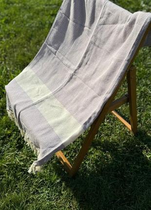 Пляжное полотенце сауна пештемаль туречковина4 фото
