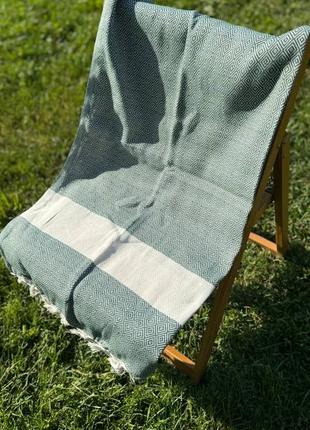 Пляжное полотенце сауна пештемаль туречковина5 фото
