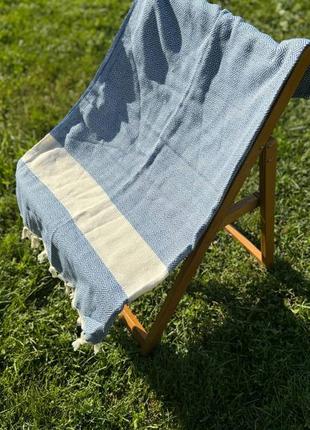 Пляжное полотенце сауна пештемаль туречковина7 фото