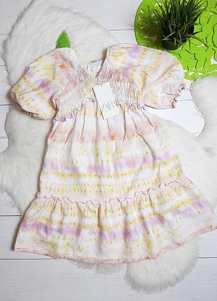 Льняна сукня zara на 8р.128см
