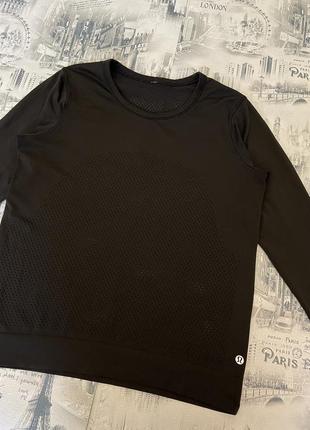Lululemon breeze женский спортивный лонгслив/рашгард для тренировок и йоги