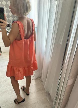 Сарафан/сукня 100% льон 2