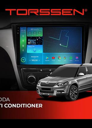 Штатна магнітола torssen 2k skoda yeti conditioner f10432 4g carplay dsp