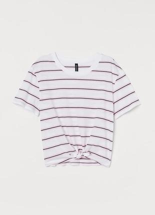 Футболка котонова h&m