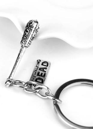 Брелок на ключи металл ходящие мертвецы ужасы the walking dead
