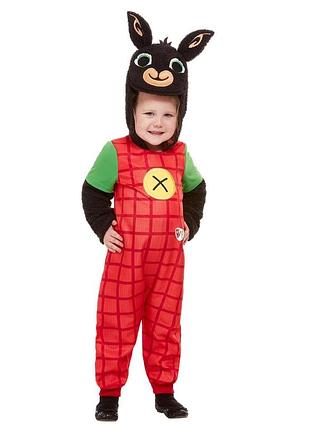 Карнавальный маскарадный костюм черный кролик зайчик бинг bing deluxe halloween хэллоуин новогодний