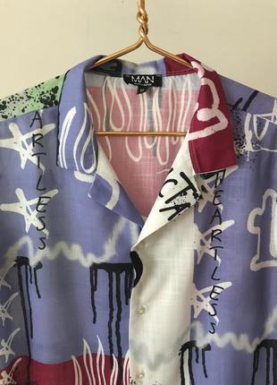 Шикарна гавайська сорочка boohoo  , розмір l
