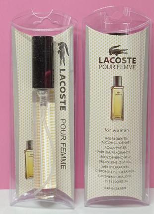 Lacoste pour femme 10 мл.
