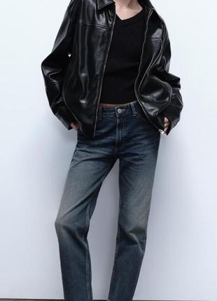 Джинсы прямые zara