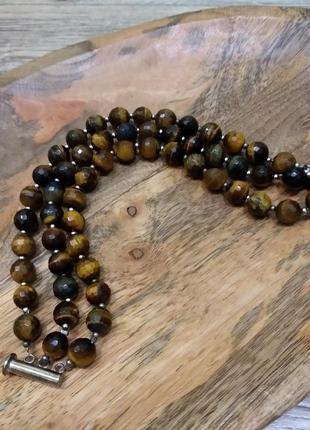 Браслет тигрове око 3