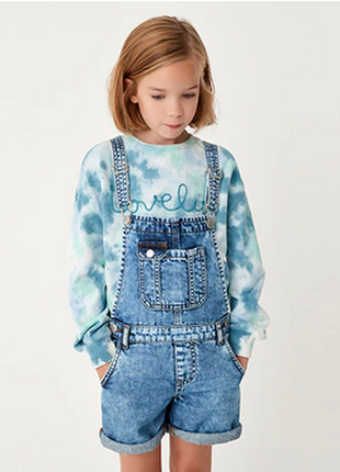 Джинсовый комбинезон next на 3 года