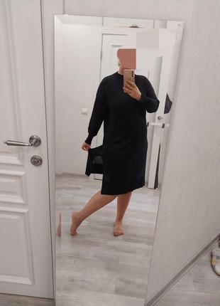 Подовжена кофта сукня