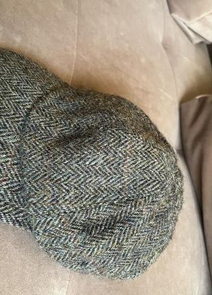 Мужская шерстяная кепка harris tweed размер one size стан идеальный оригинал