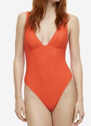 Зжатий суцільний купальник 🩱 h&m