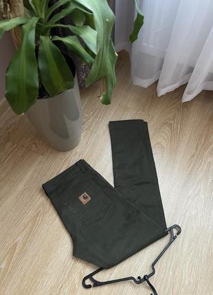 Брюки хакі carhartt