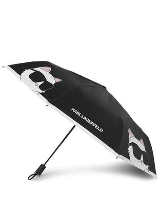 Зонт karl lagerfeld черный