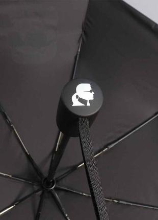Зонт karl lagerfeld черный