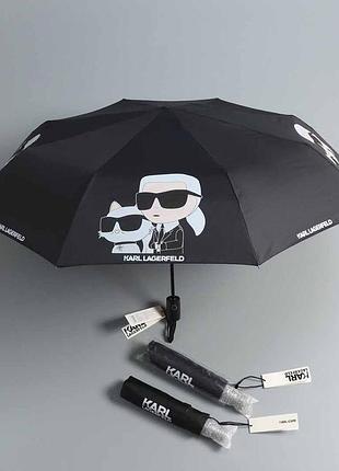 Зонт karl lagerfeld черный