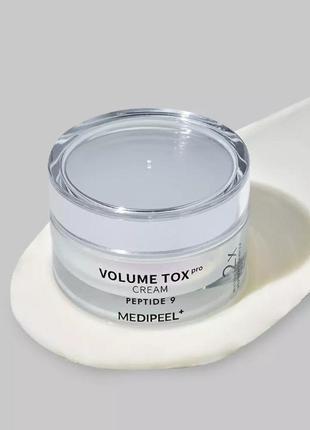 Омолаживащий крем с пептидами medi-peel volume tox cream peptide 9 2х