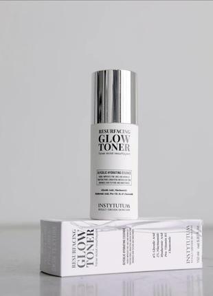 Тонік з гліколевою кислотою resurfacing glow toner instytutum 150 мл