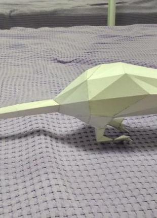 Paperkhan декор интерьера фигура пазл белка мышь крыса паперкрафт papercraft набор для творчества игрушка