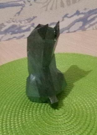 Paperkhan декор интерьера фигура пазл кошка кот котенок оригами паперкрафт фигура...