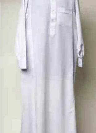 Мусульманский халат thawb -thoub-thoubs- (white -size 56-62)2 фото