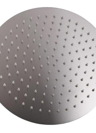 Лійка для душу 30см нерж. полоточна globus 0300-r тропічний душ