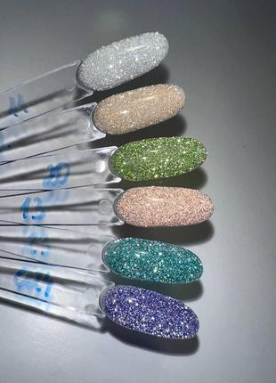Базове світловідбивне покриття для нігтів дизайнер (9мл) disco color base5 фото