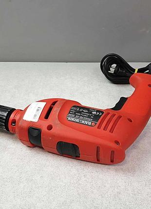 Дрель б/у black & decker kr550cre-xk 6