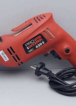 Дрель  б/у prowork smj-650e 2