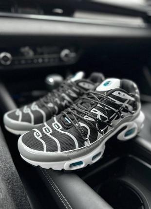 Nike air max tn plus lace toggle black grey4 фото