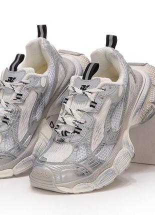 Кроссовки в стиле balenciaga 3xl dirty white9 фото