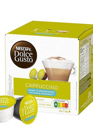 Nescafe dolce gusto cappuccino кофе в капсулах, 16 штук