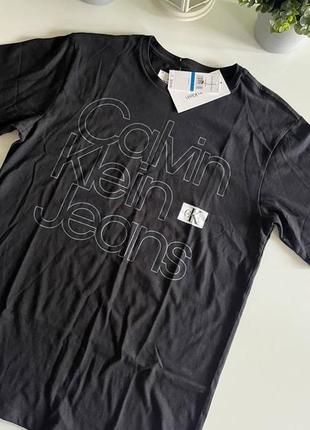 Calvin klein, футболка унисекс, оригинал, хлопок, новая с бирками.