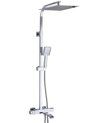 Душевая система с термостатом gappo g2407-40, хром