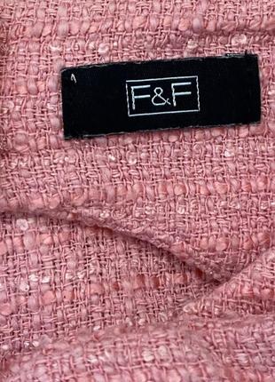 Рожеве плаття сарафан f&f без рукавів прямого силуету7 фото