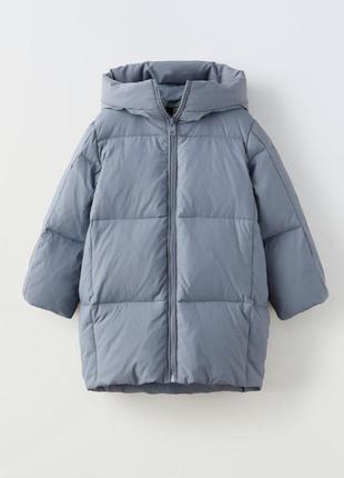 Пухове пальто пуховик zara