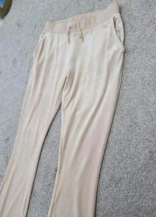 Крутые велюровые брюки спортивные штаны juicy couture девушке m3 фото