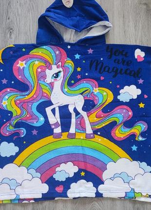 Дитячі пончо. дитячі рушники пончо на пляж, в басейн.