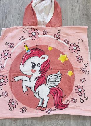 Дитячі пончо. дитячі рушники пончо на пляж, в басейн.