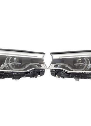 Фары на bmw 5 series g30 2017-2020 год ( full led adaptive европа )