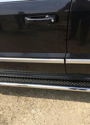 Боковые пороги mercedes glk klass x204 maydos v2 (2 шт, нерж) erkul