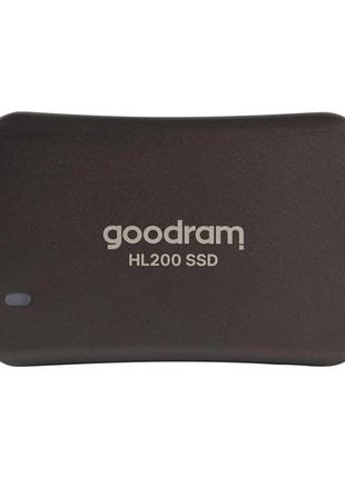 Накопитель ssd 2.5" goodram ssdpr-hl200-256 usb type-c/256гб/tlc