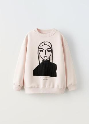 Свитшот для девочки zara 164 см 13-14 лет
