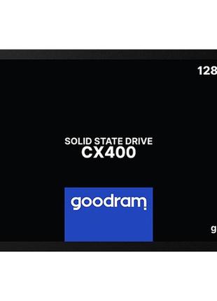 Накопитель ssd goodram cx400 ssdpr-cx400-128-g2 2.5" 128гб sata 6gb/sec 3d nand flash